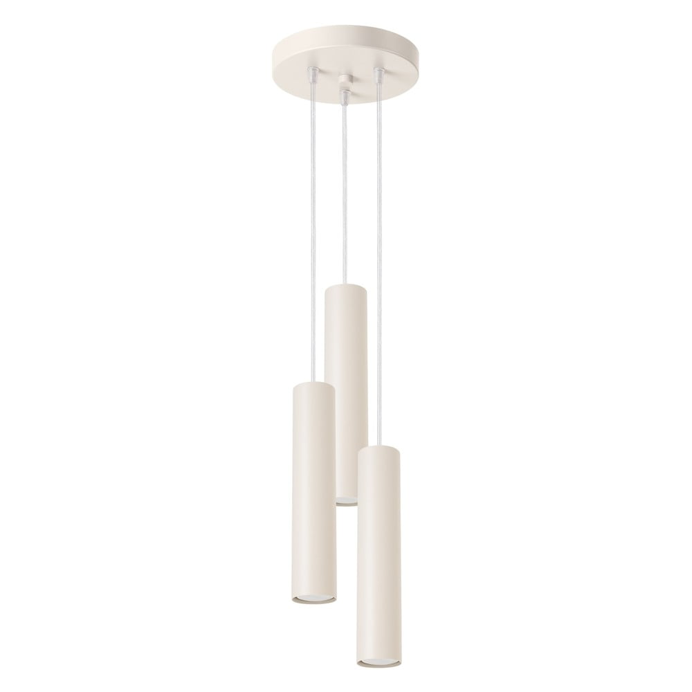 Krémszínű függőlámpa ø 19,5 cm Castro – Nice Lamps