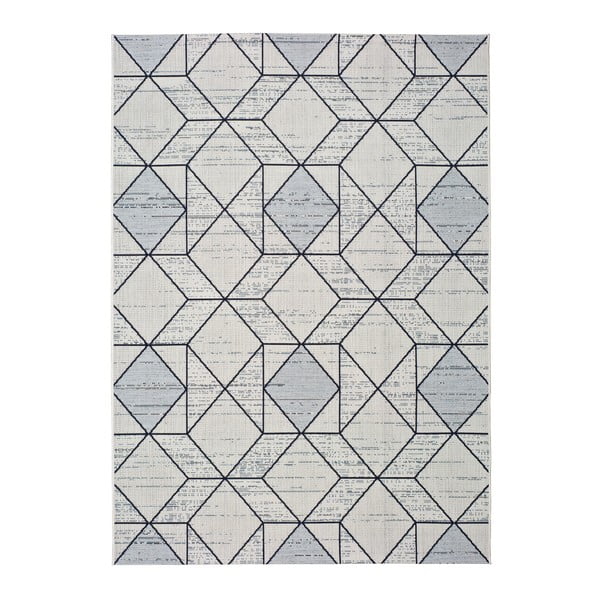 Elba szürke-fehér szőnyeg, 140 x 200 cm - Universal