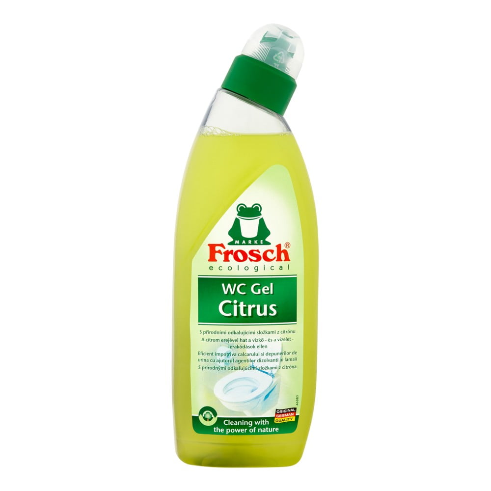 Frosch WC-tisztító gél citrom illattal, 750 ml