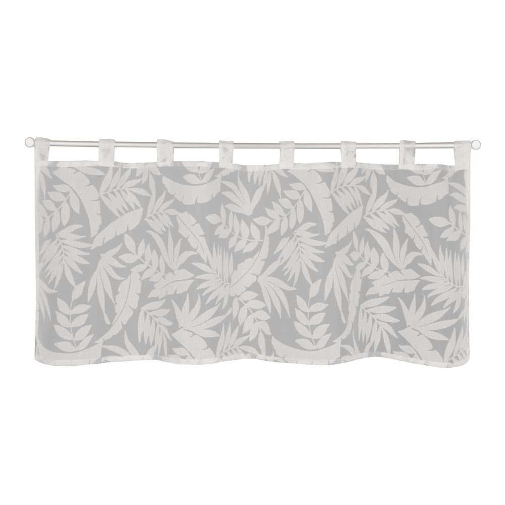 Fehér-szürke fényáteresztő függöny 120x45 cm Calista – Sehlbach