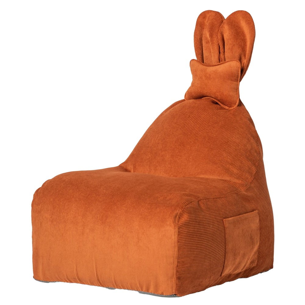 Narancssárga gyerek babzsák Funny Bunny – The Brooklyn Kids