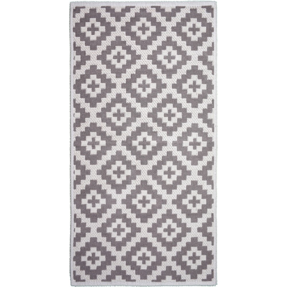 Art bézs pamut szőnyeg, 60 x 90 cm - Vitaus