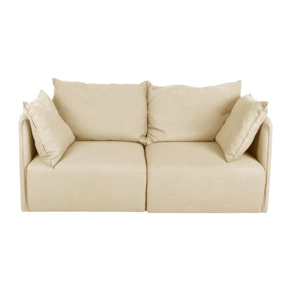 Krémszínű kanapé 190 cm dune – temahome