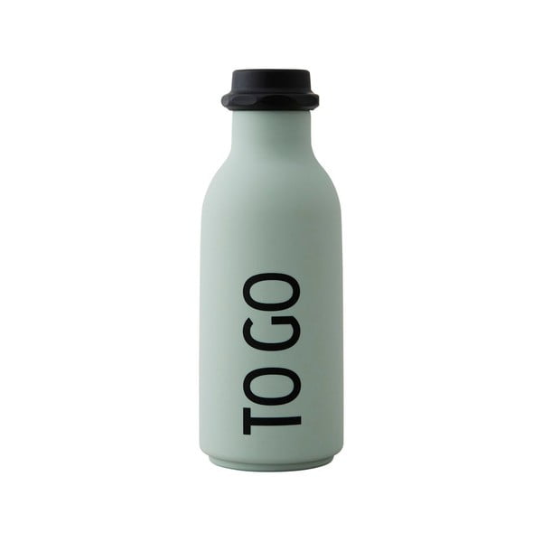 To Go világoszöld vizes palack, 500 ml - Design Letters