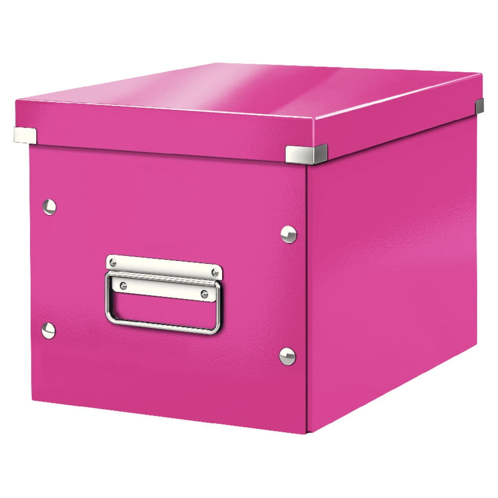 Leitz WOW Click & Store A5 26 x 24 x 26 cm, rózsaszín