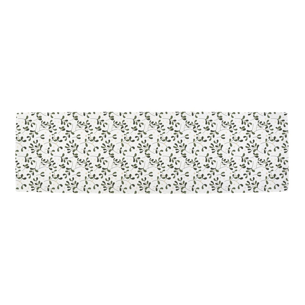Pamut asztali futó 40x140 cm Santa Likes Mistletoe – Butter Kings