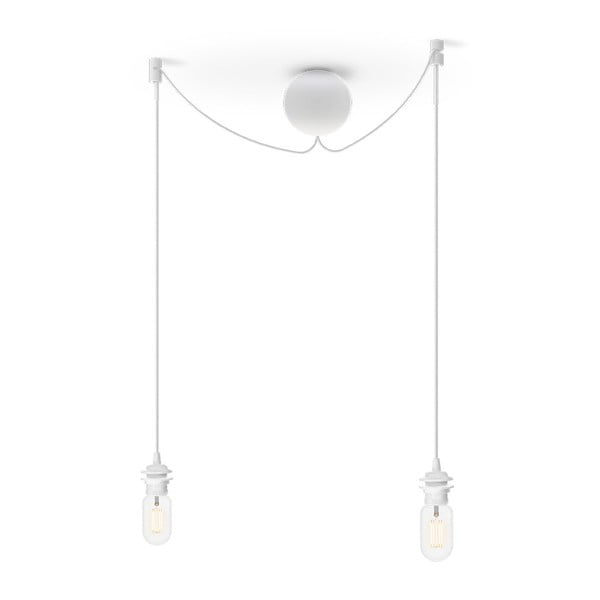 Cannonball fehér dupla függőkábel lámpabúrához -  UMAGE