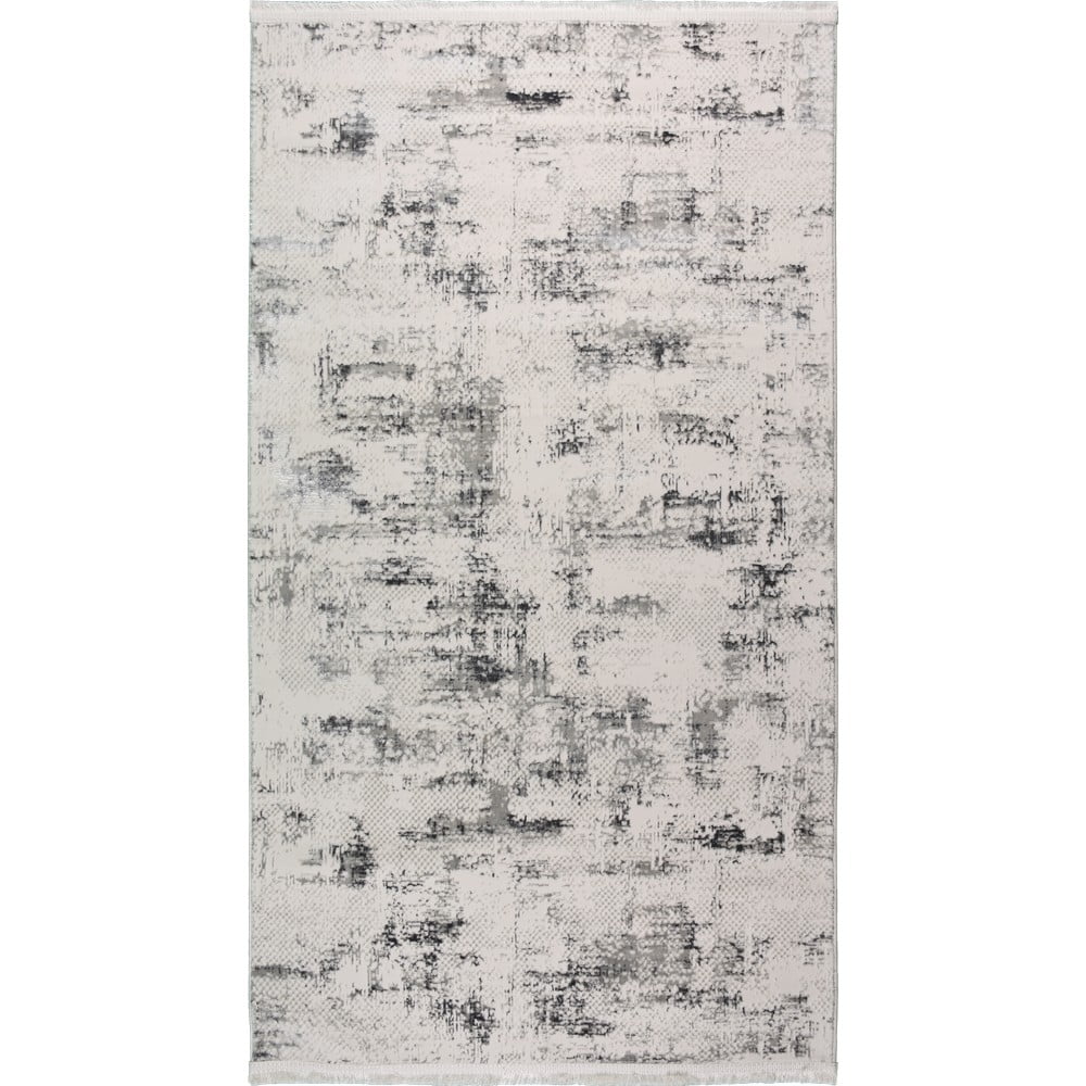 Szürke-krémszínű mosható szőnyeg 120x180 cm gri – vitaus