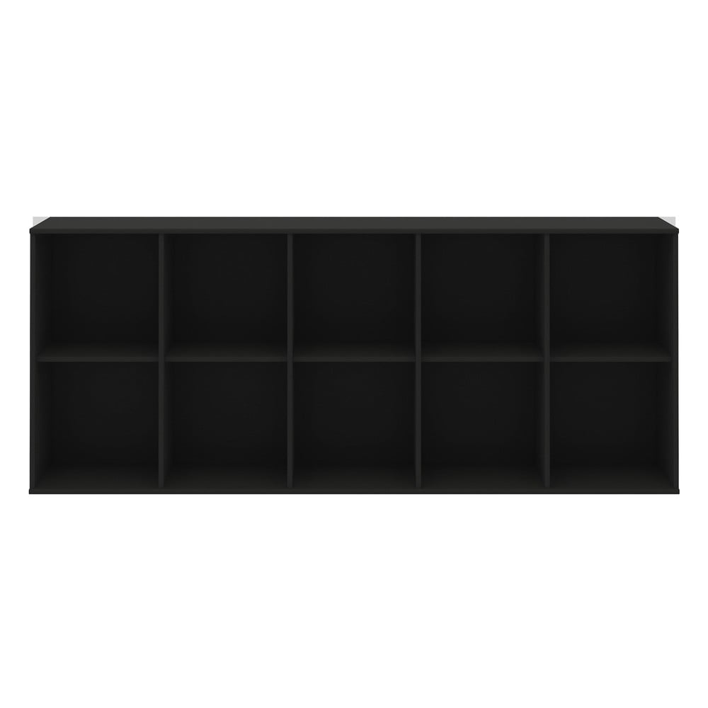 Fekete moduláris polcrendszer 169x69 cm Mistral Kubus - Hammel Furniture
