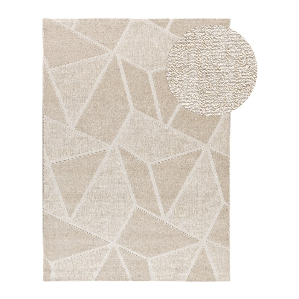 Krémszínű szőnyeg 160x230 cm sensation – universal