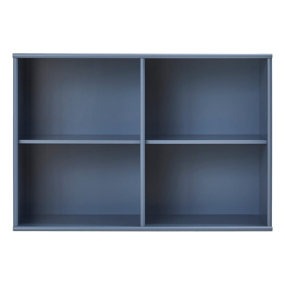 Kék függő könyvespolc 89x61 cm mistral – hammel furniture
