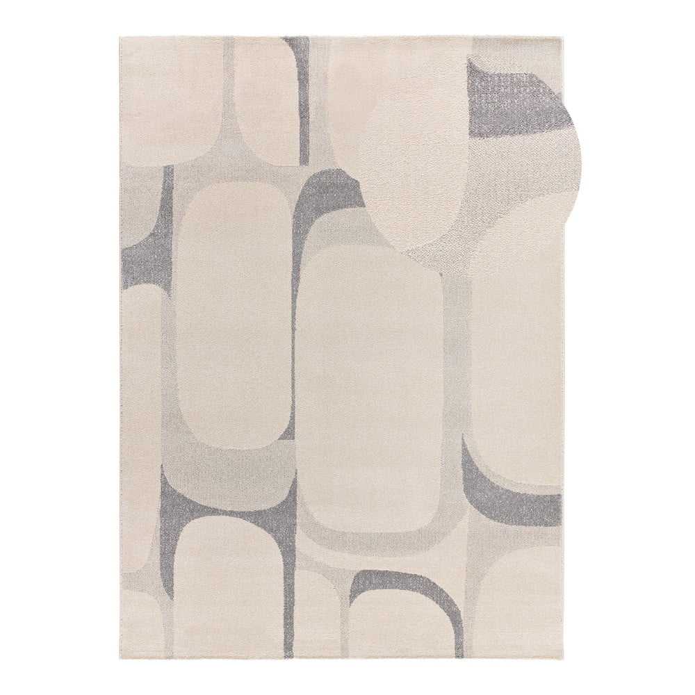Világosszürke-krémszínű szőnyeg 160x230 cm Porto – Universal