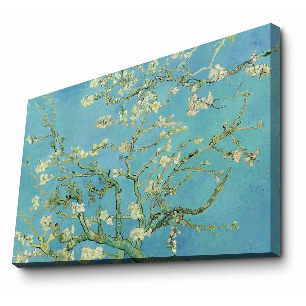 Fali vászon kép Vincent Van Gogh Almond Blossom másolat, 100 x 70 cm