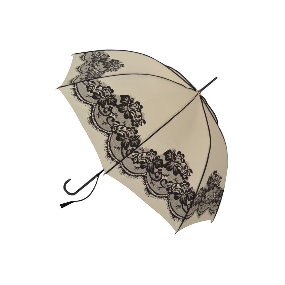 Vintage bézs esernyő, ⌀ 95 cm