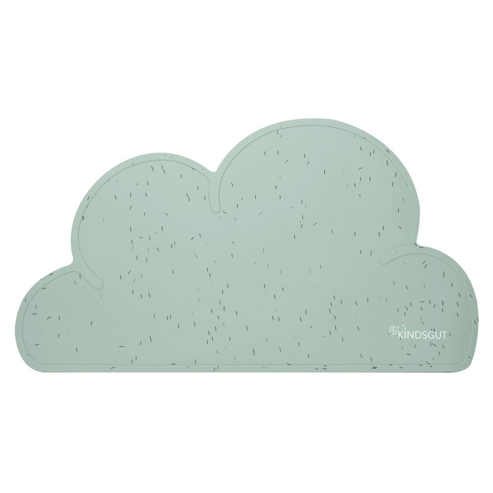 Cloud világoszöld szilikon tányéralátét, 49 x 27 cm - Kindsgut