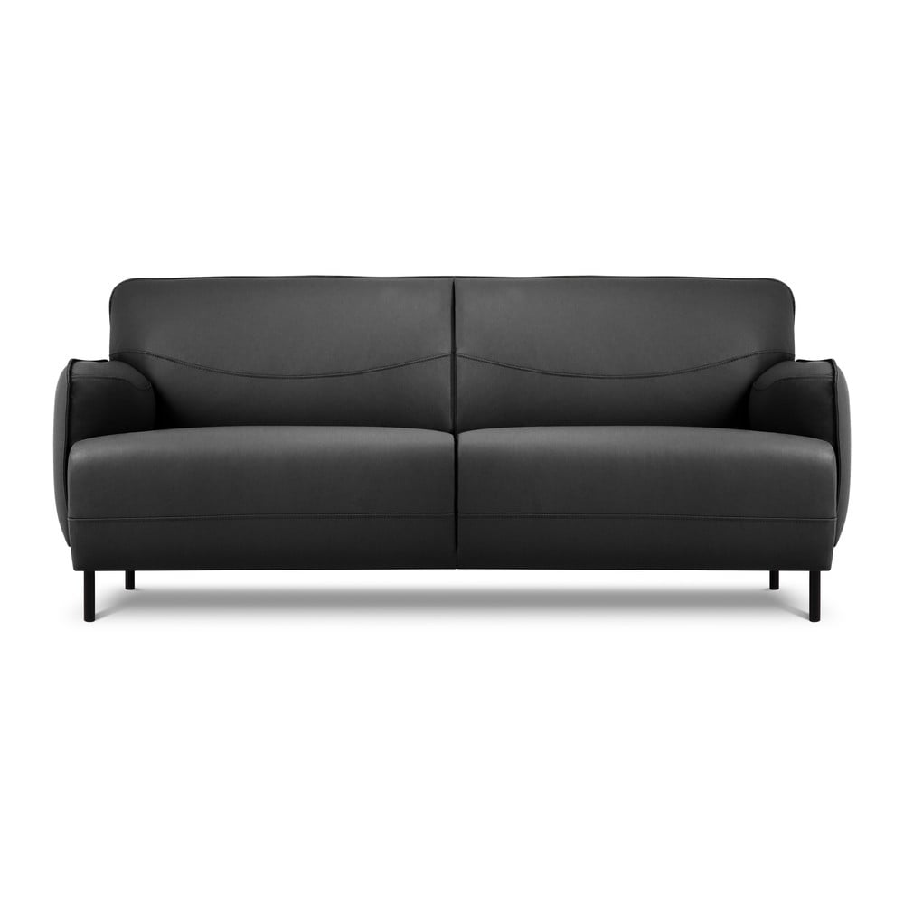 Neso sötétszürke bőr kanapé, 175 x 90 cm - Windsor & Co Sofas