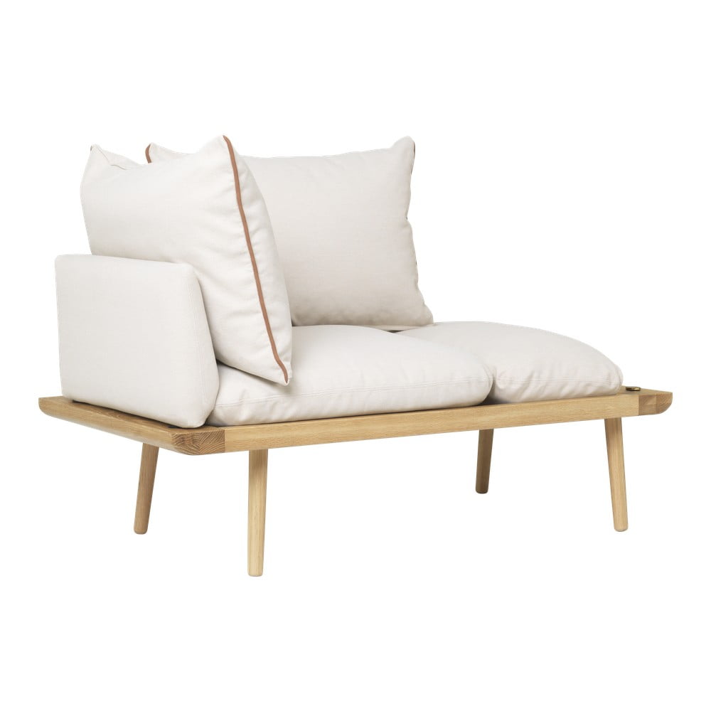 Krémszínű kanapé 127 cm lounge around – umage