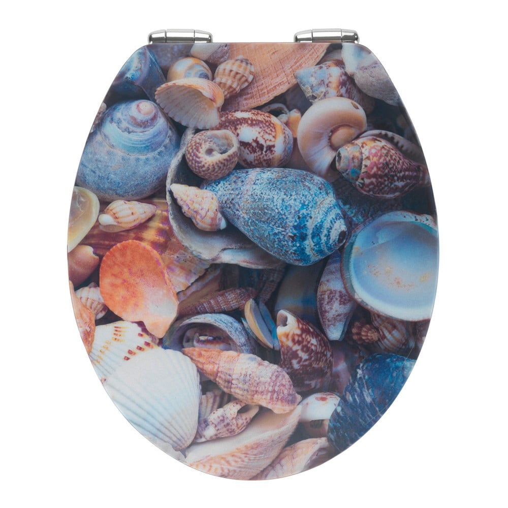Sea Shell WC-ülőke 3D képpel, 44,5 x 38 cm - Wenko
