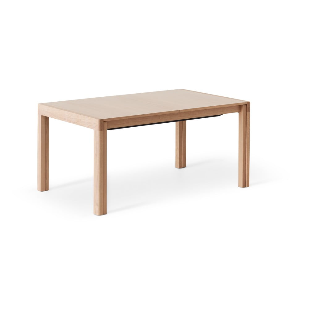 Bővíthető étkezőasztal tölgyfa dekoros asztallappal 96x160 cm join by hammel – hammel furniture