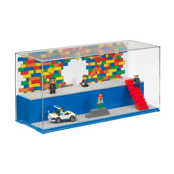 Kék, minifigura tároló - LEGO®