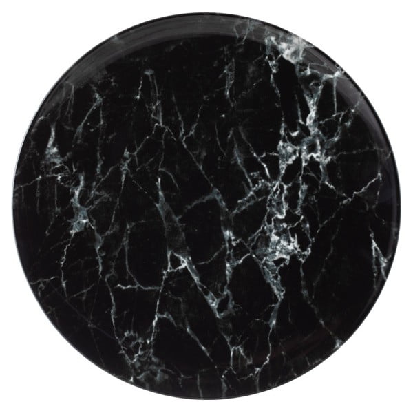 Marmory fekete-fehér porcelán tányér, ø 27 cm - Villeroy & Boch