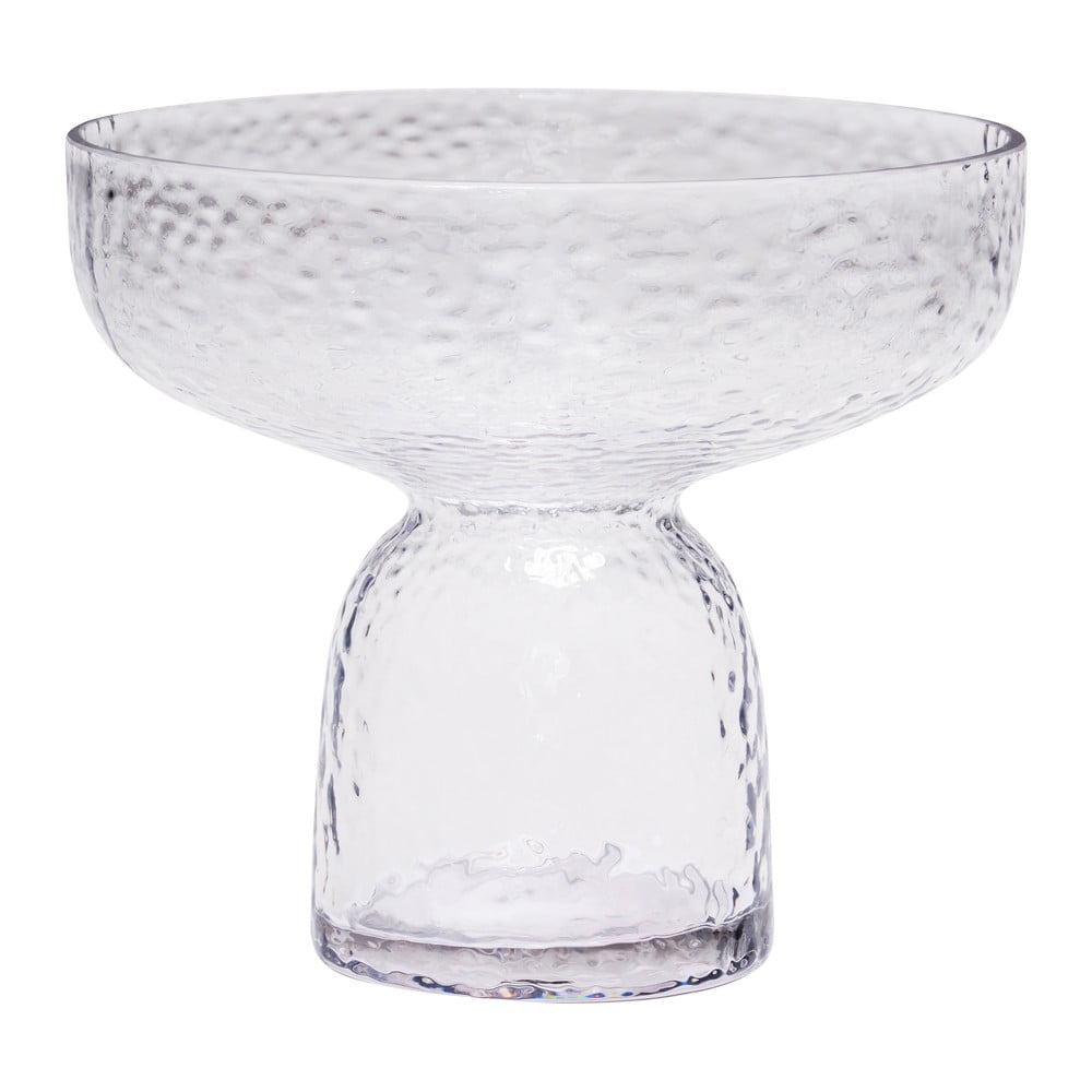 Üveg kézzel készített váza (magasság 19 cm) Aino – Hübsch