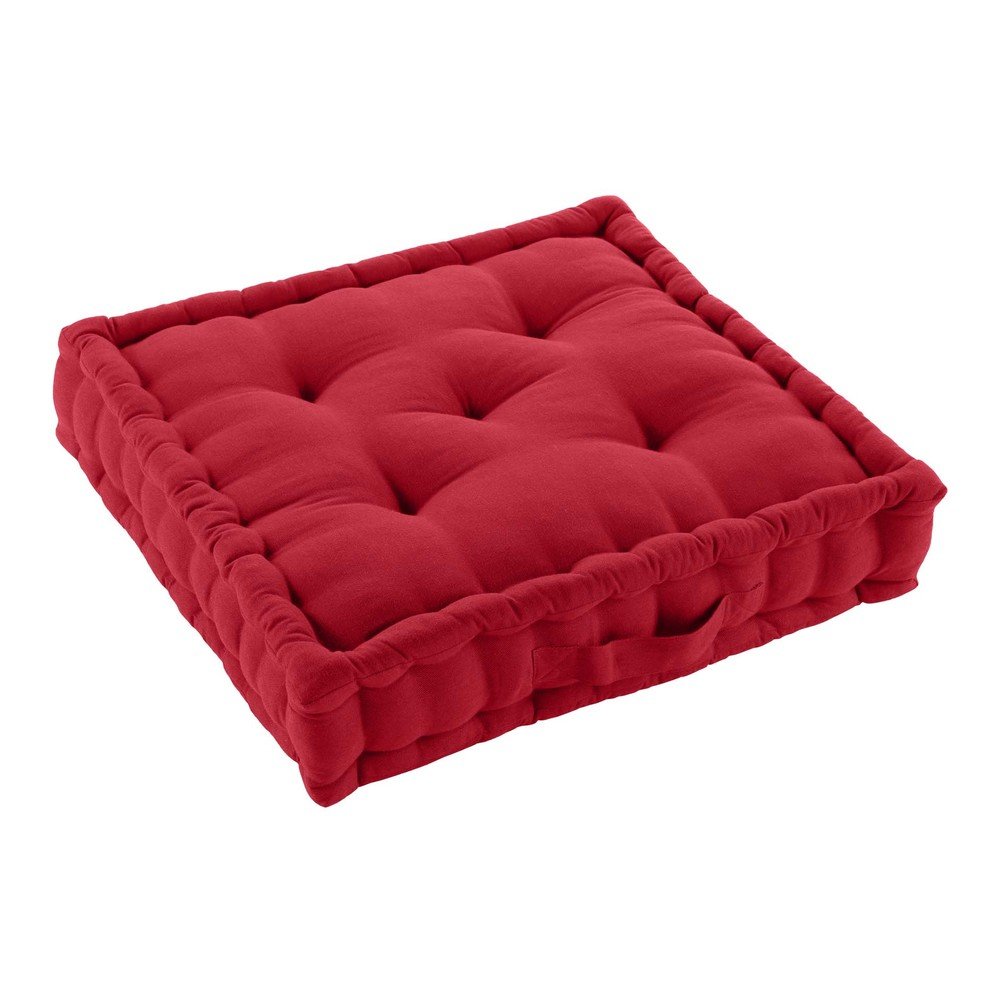 Piros ülőpárna Twily – douceur d'intérieur