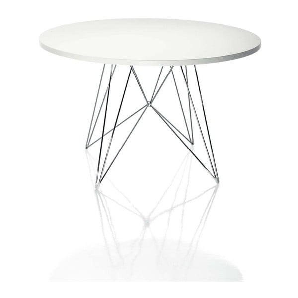 Bella fehér étkezőasztal, ø 120 cm - Magis