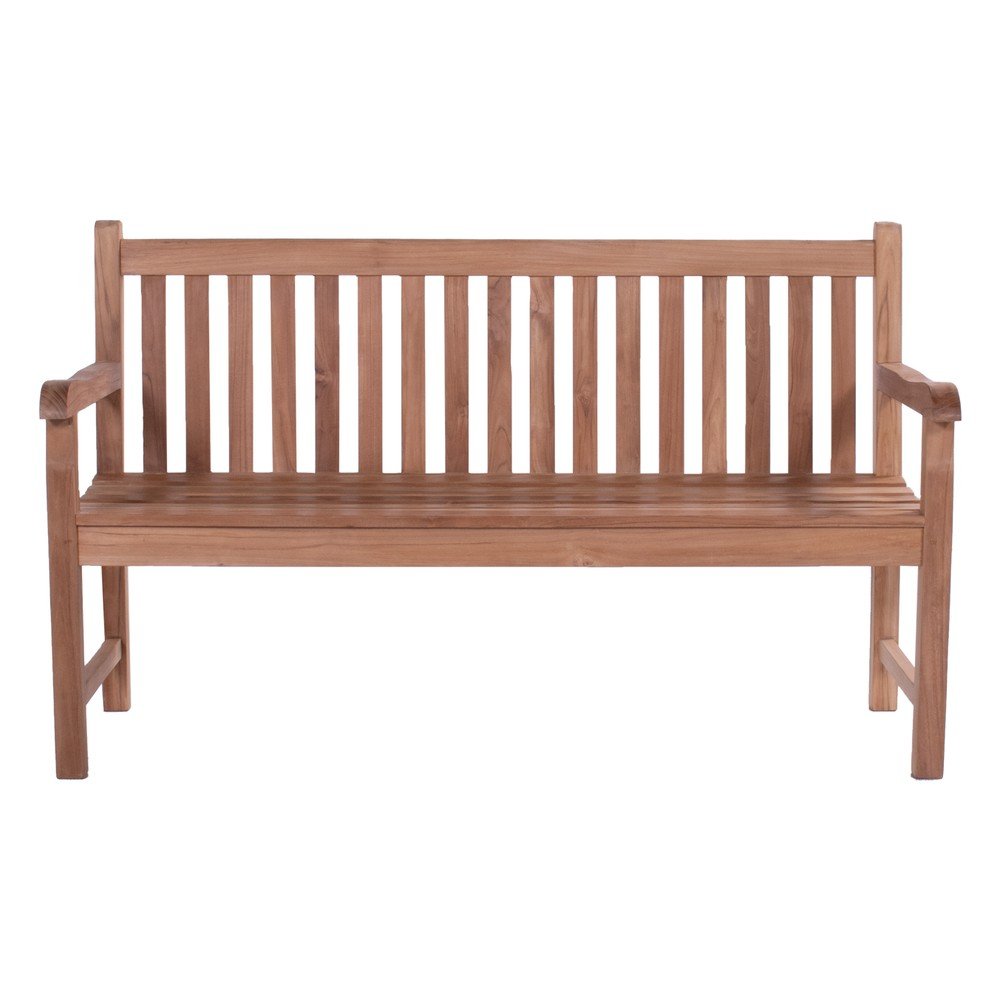 Natúr színű tömörfa kerti pad Java – Hartman