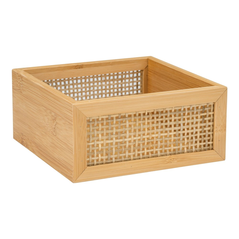 Allegre bambusz fürdőszobai rendszerező, 15 x 7 cm - Wenko
