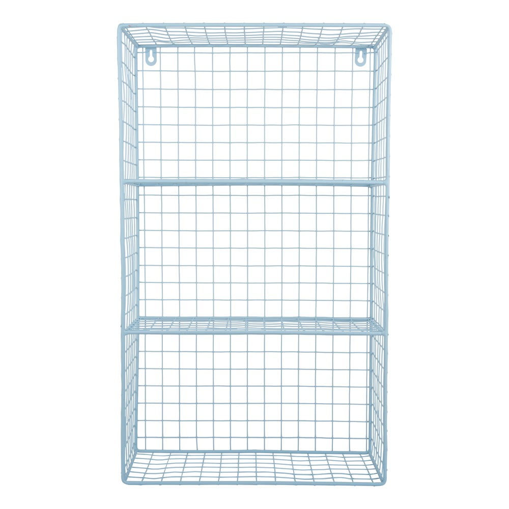 Világoskék többszintes acél fali polc 60 cm Reja – PT LIVING