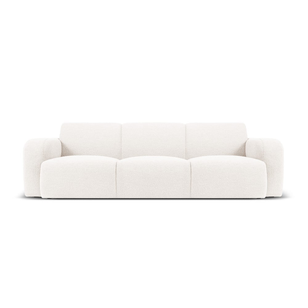 Fehér buklé kanapé 235 cm molino – micadoni home
