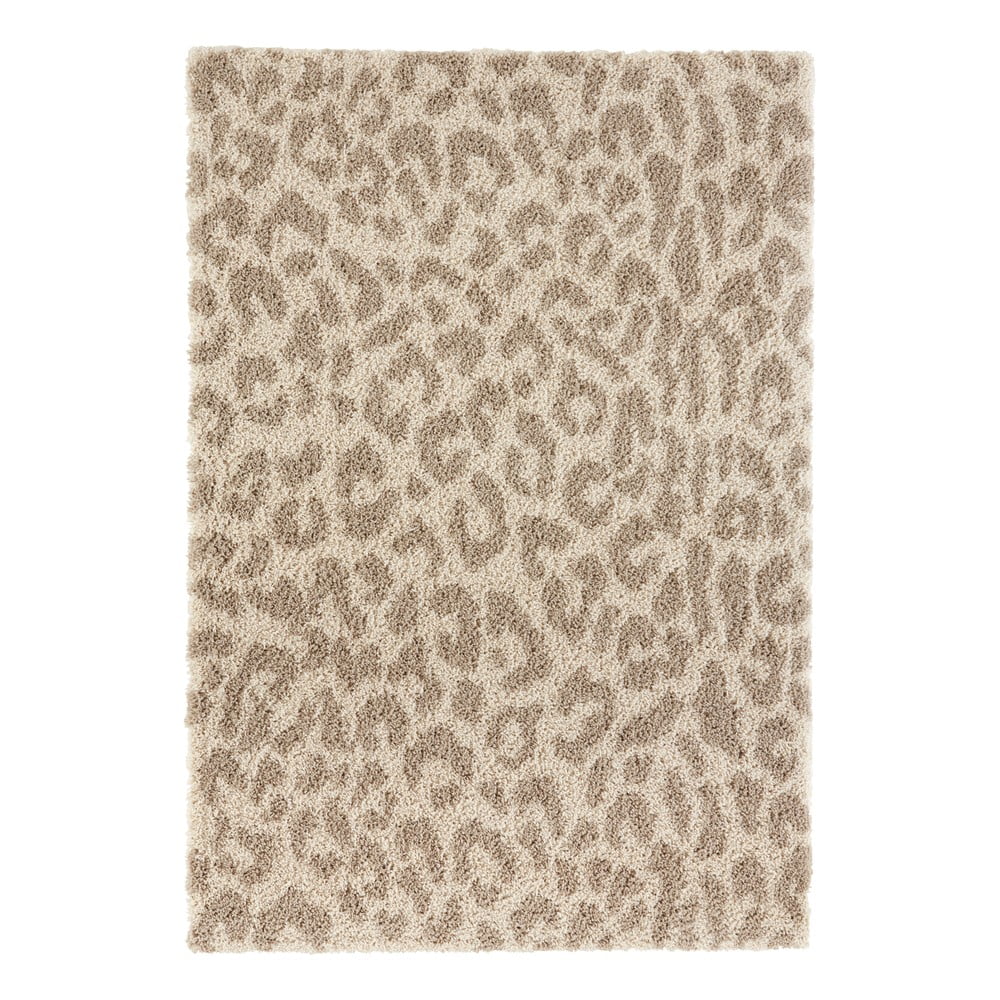 Patterned Animal bézs szőnyeg, 150x80 cm - Ragami