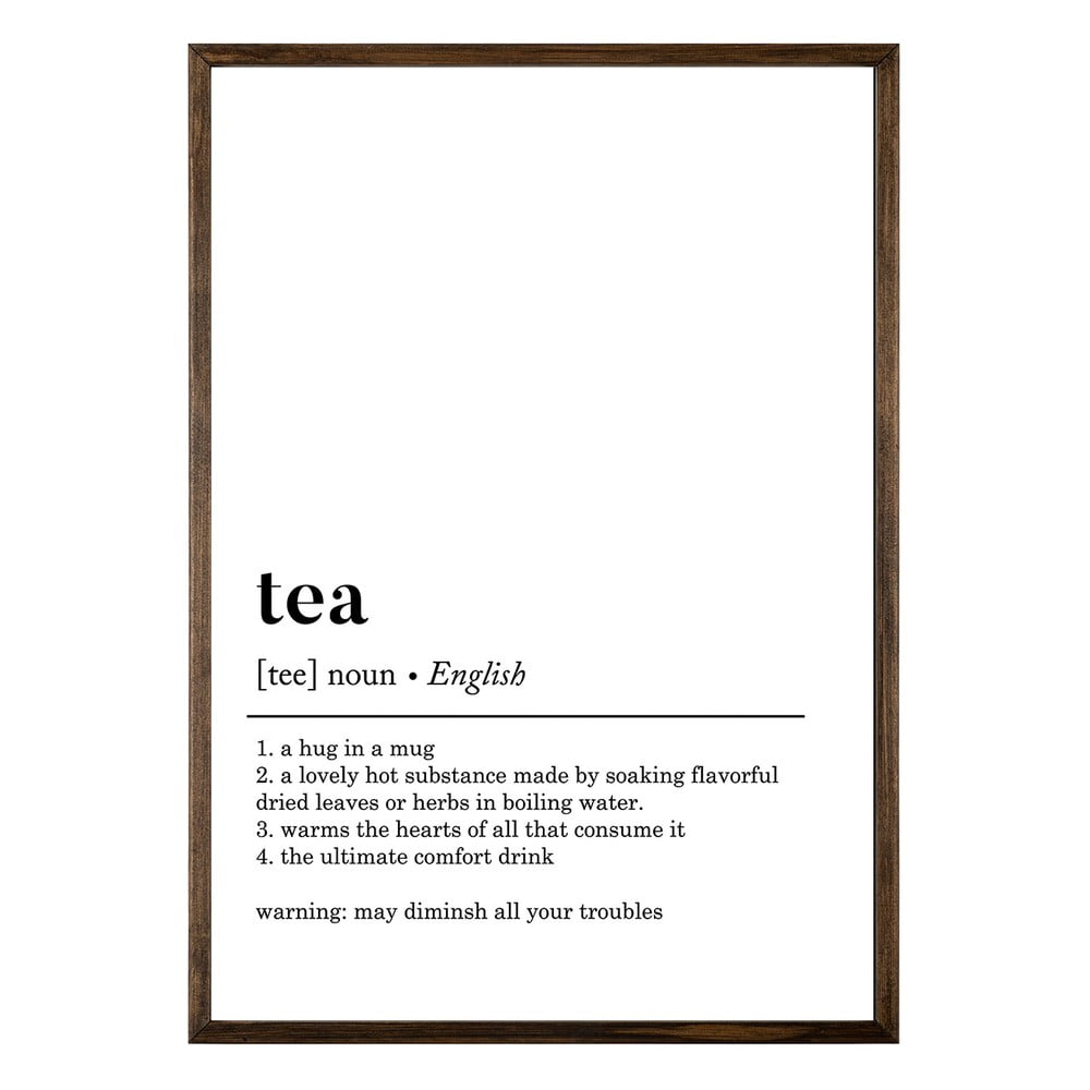 Poszter 50x70 cm Tea – Wallity