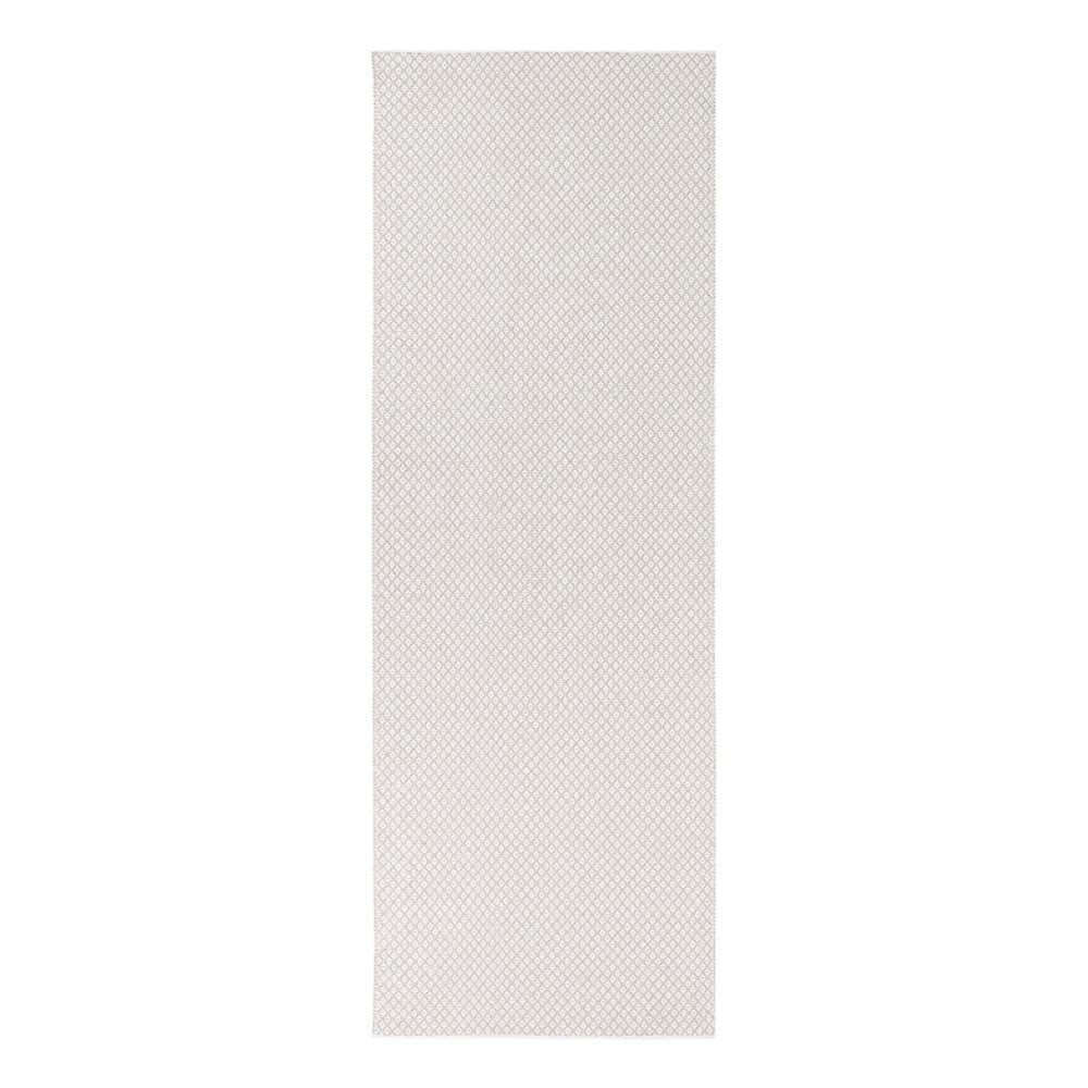 Diby krémszínű kültéri futószőnyeg, 70 x 350 cm - Narma