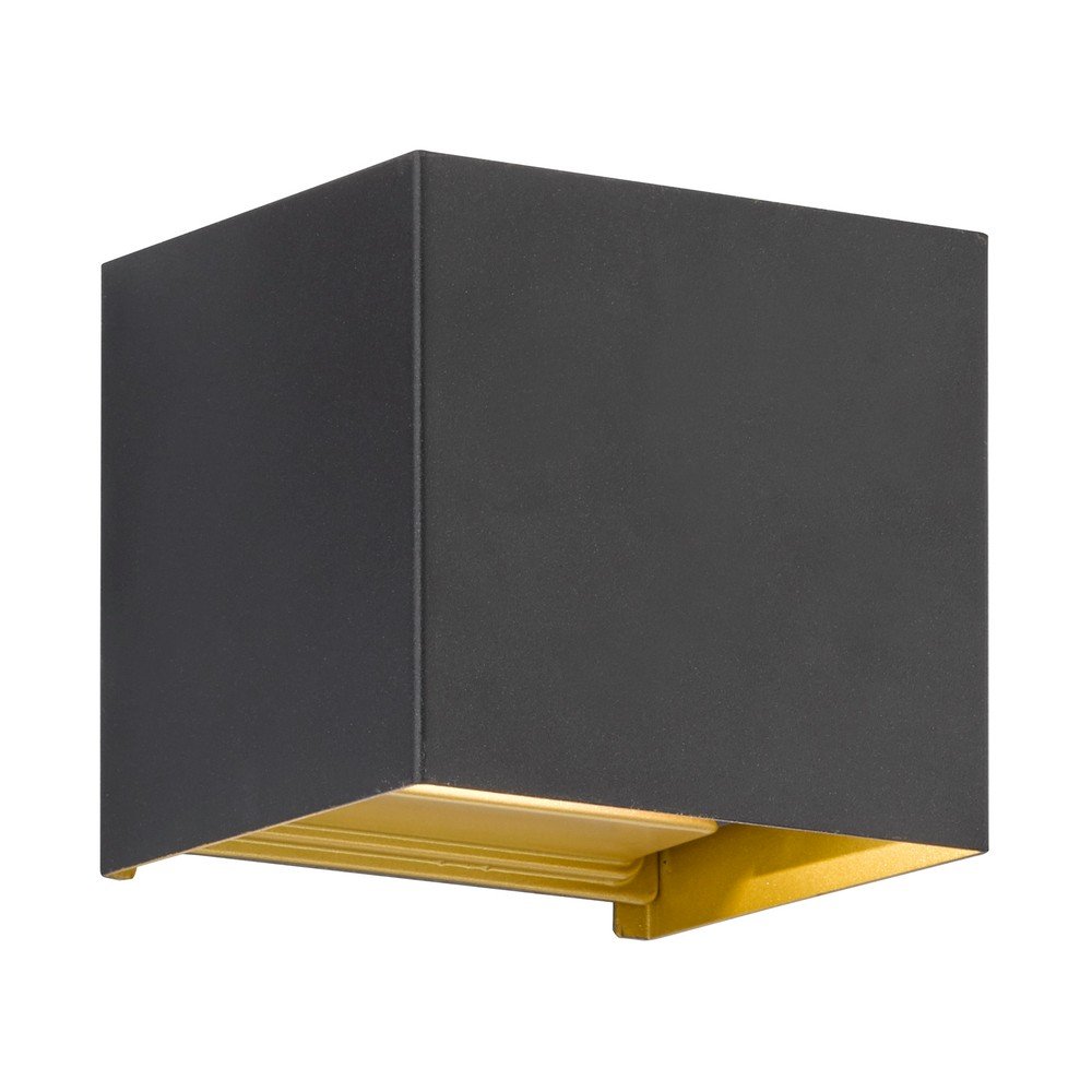 LED fali kültéri lámpa (magasság 10 cm) Thore – Fischer & Honsel