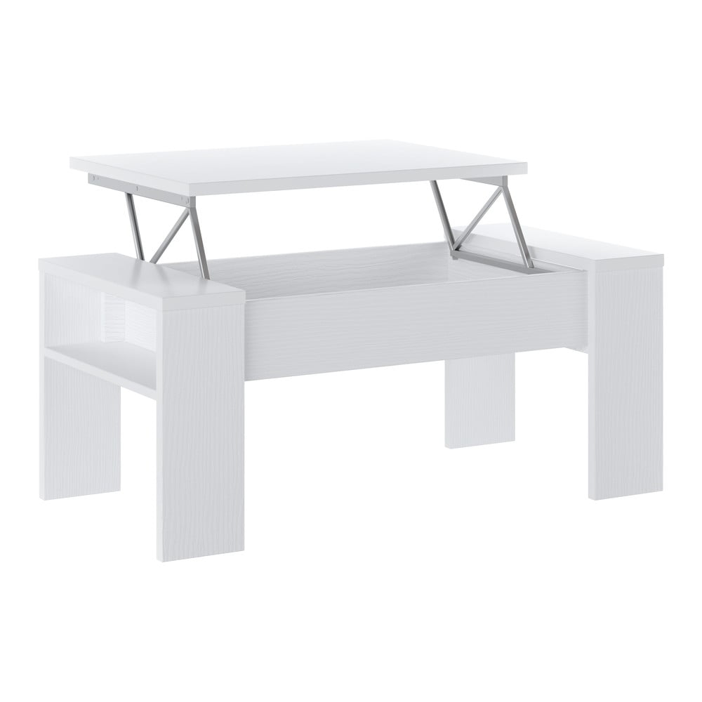 Fehér dohányzóasztal 50x98,5 cm James – Tomasucci