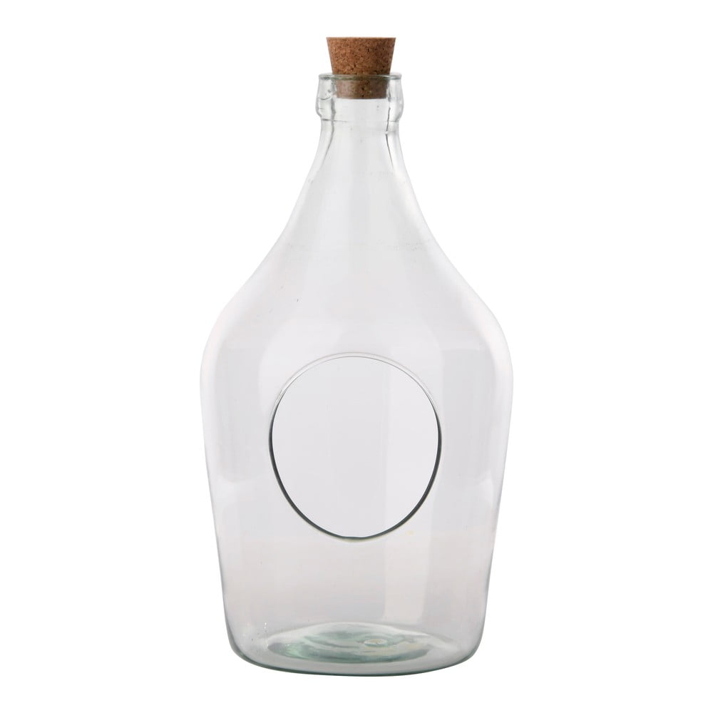 Nyitott növényterrárium újrahasznosított üvegből, 3 l - Esschert Design