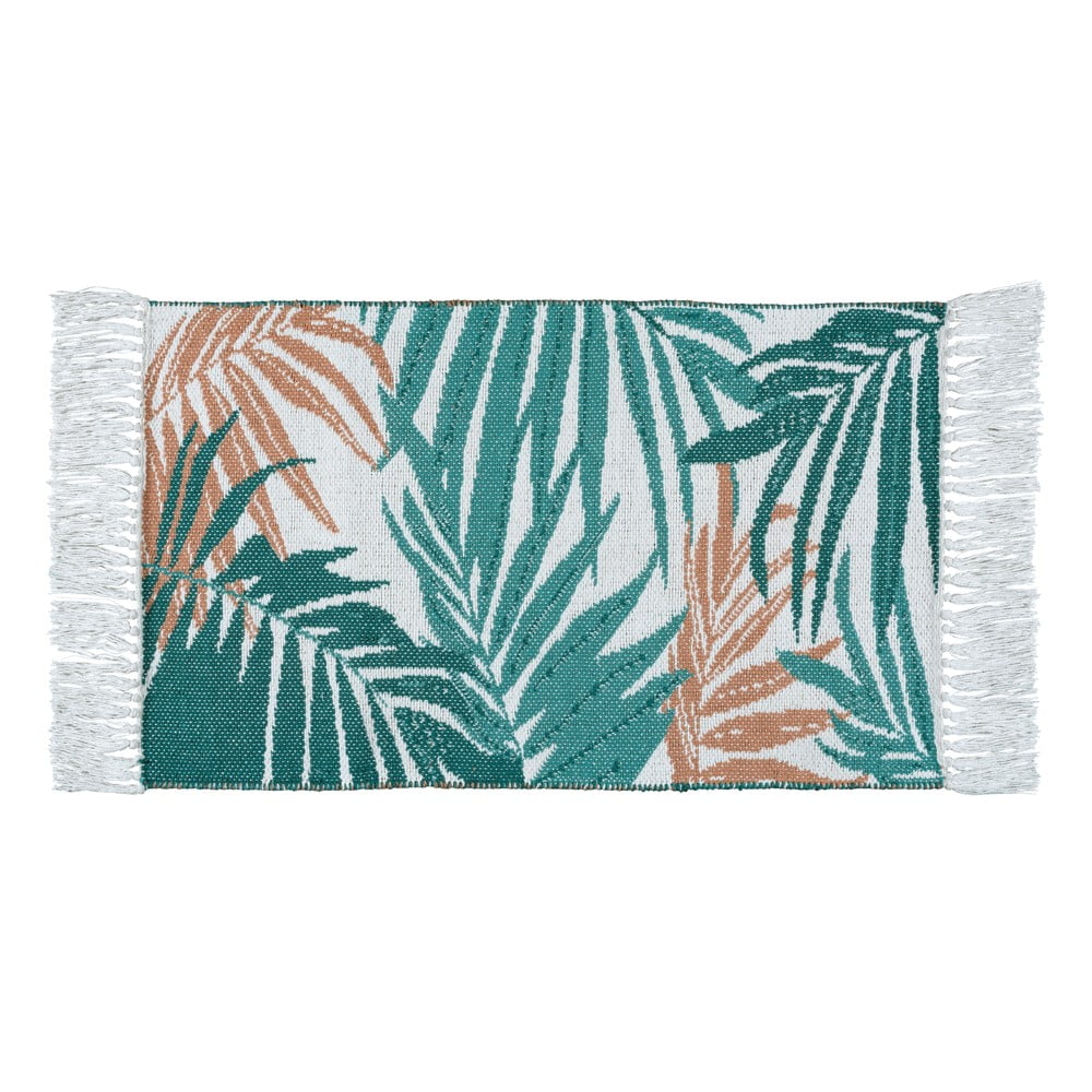 Zöld textil fürdőszobai kilépő 50x80 cm Suva – Wenko