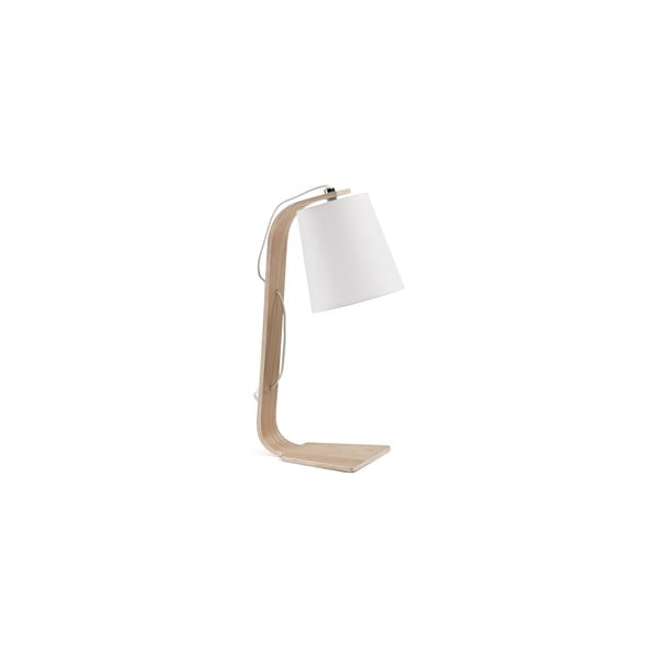 Percy fehér asztali lámpa - Kave Home
