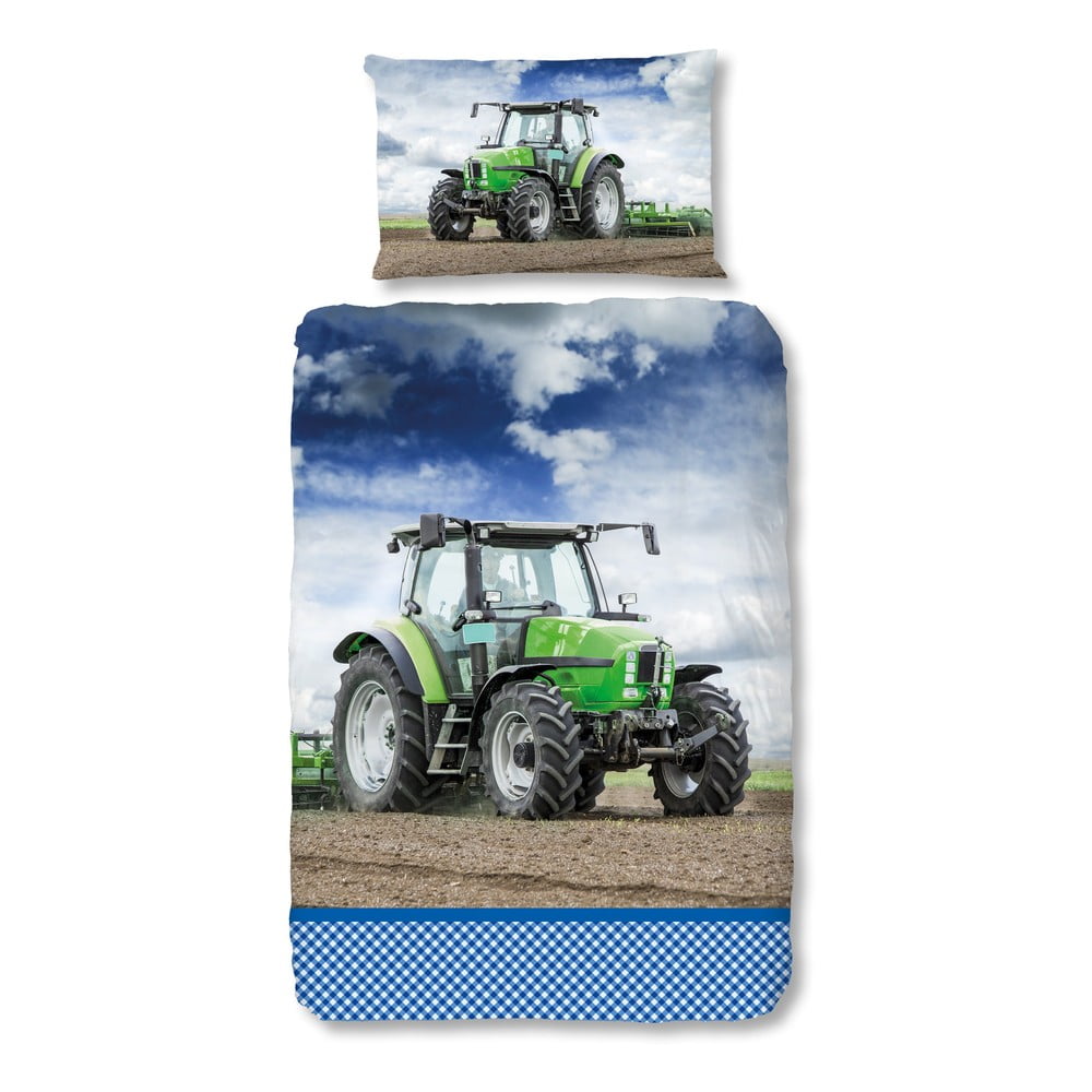 Egyszemélyes flanel gyerek ágyneműhuzat 140x200 cm Strong – Good Morning