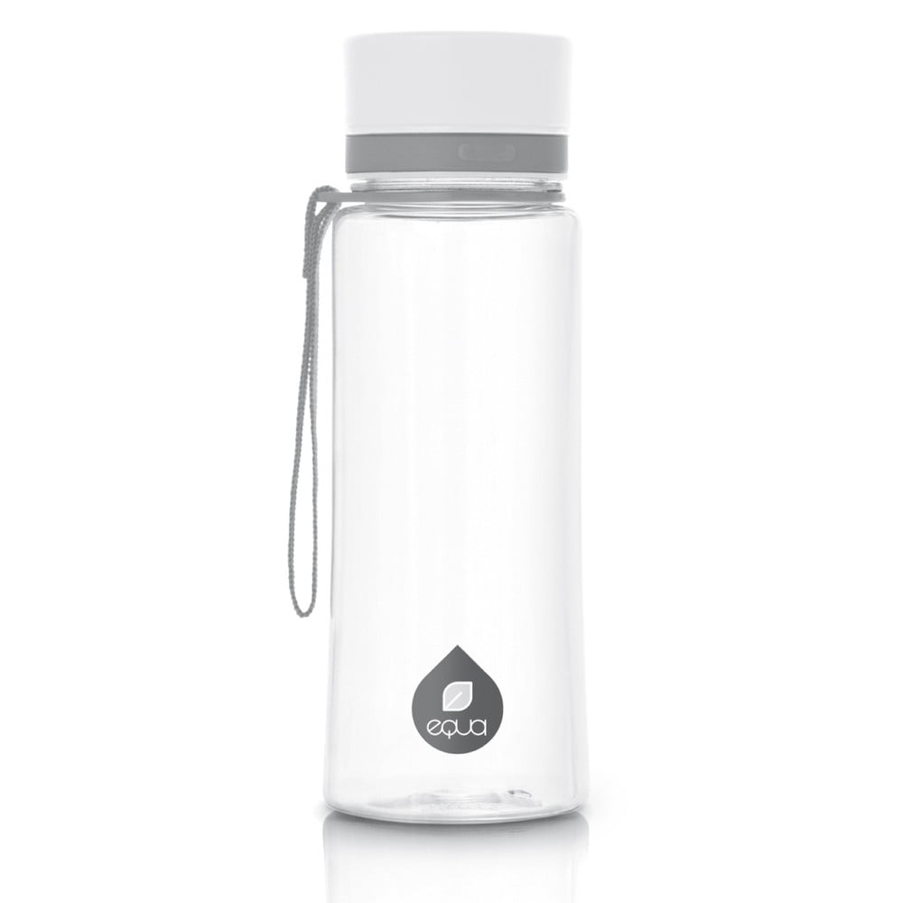 BPA mentes műanyag kulacs 600ml - Fehér - Equa