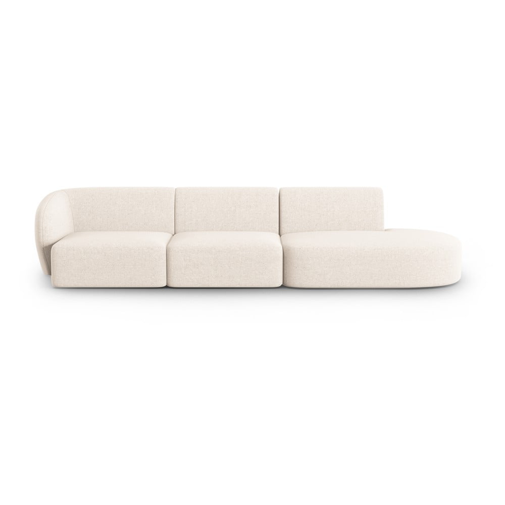 Bézs kanapé 302 cm shane – micadoni home