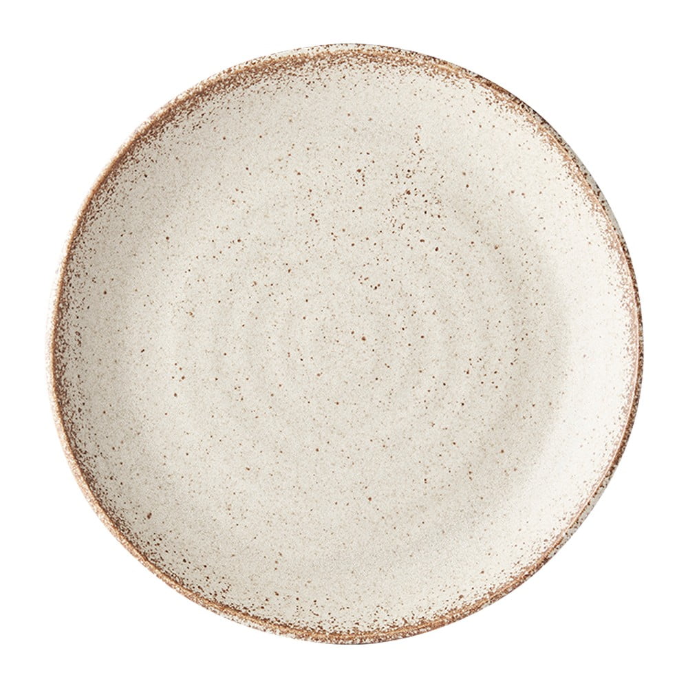 Fade fehér kerámia tányér, ø 24 cm - MIJ