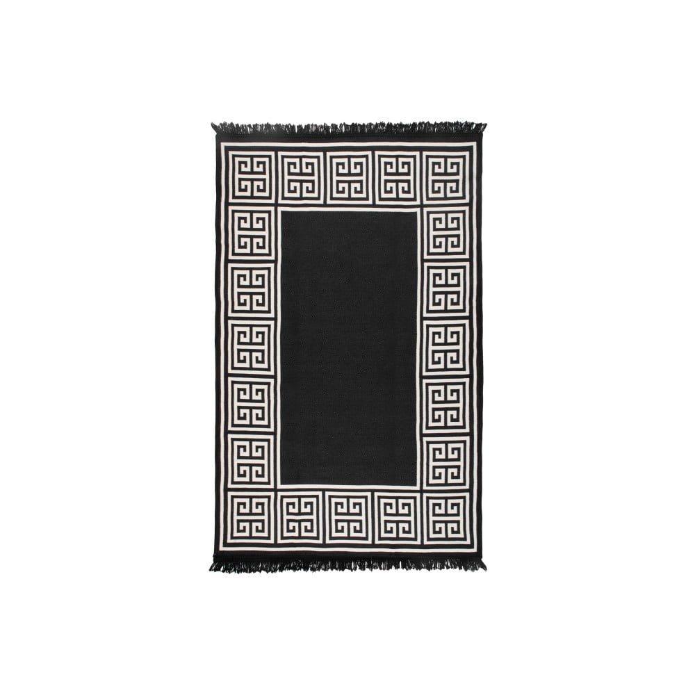 Riva bézs-fekete kétoldalas szőnyeg, 160 x 250 cm