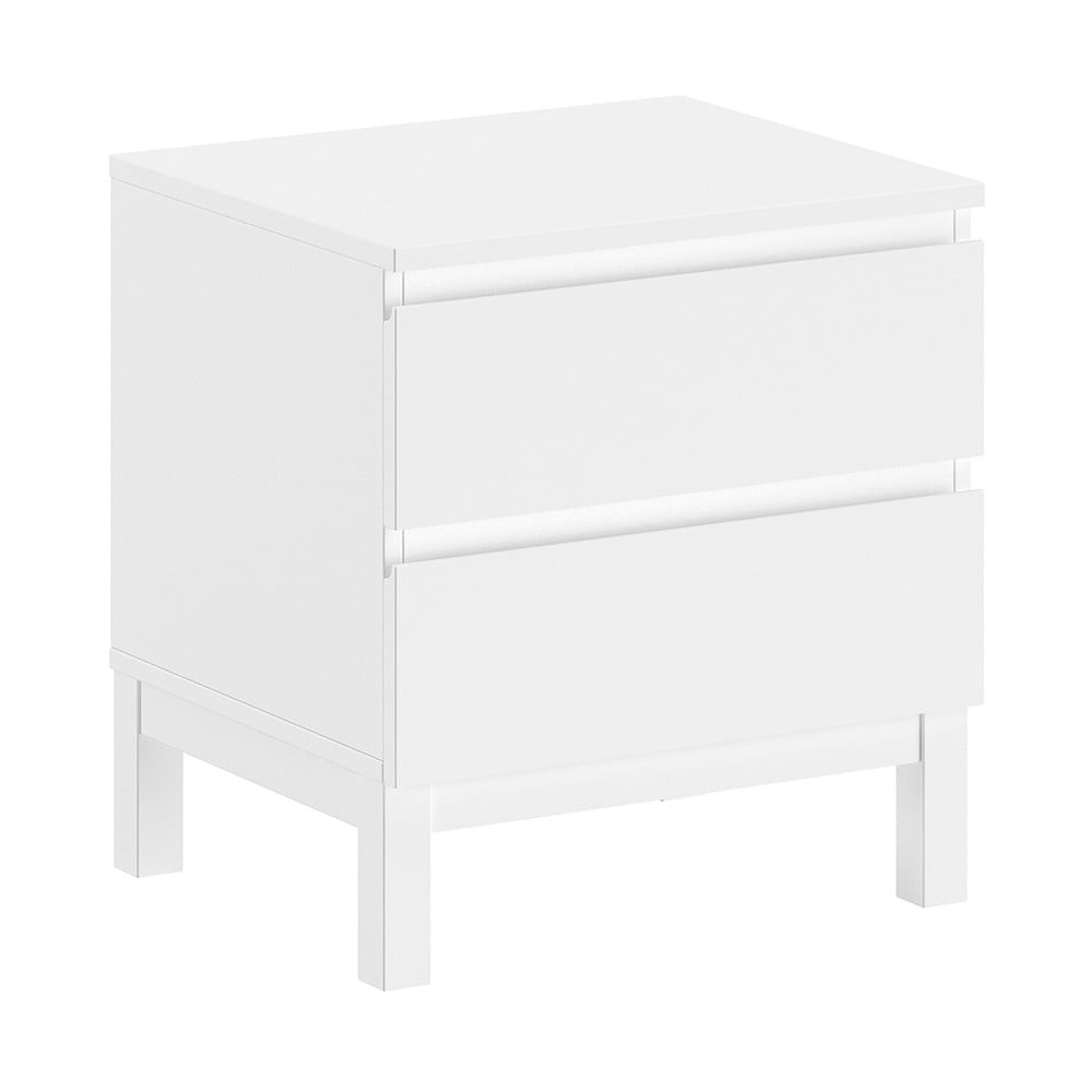 Fehér gyerek éjjeliszekrény Eva – Vipack