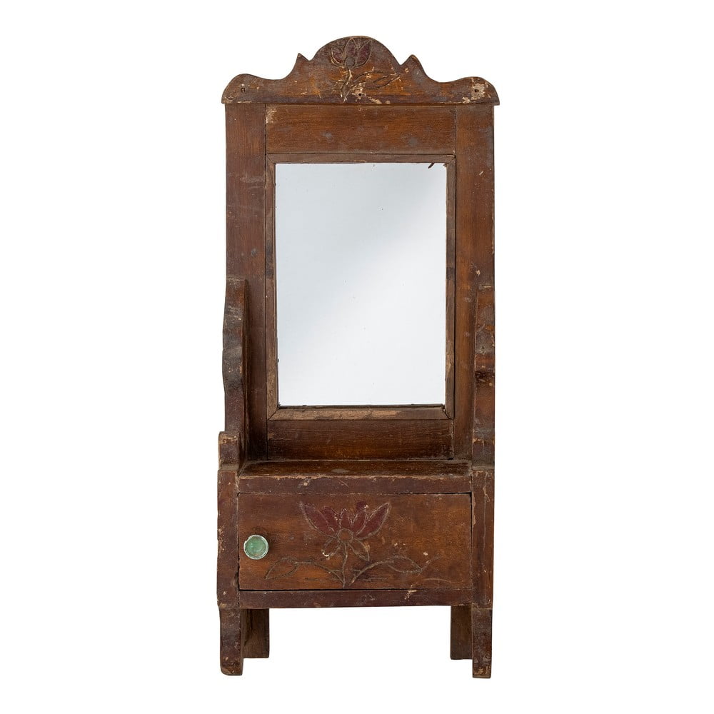 Fali tükör tömörfa kerettel 17,5x43 cm Sehar – Bloomingville