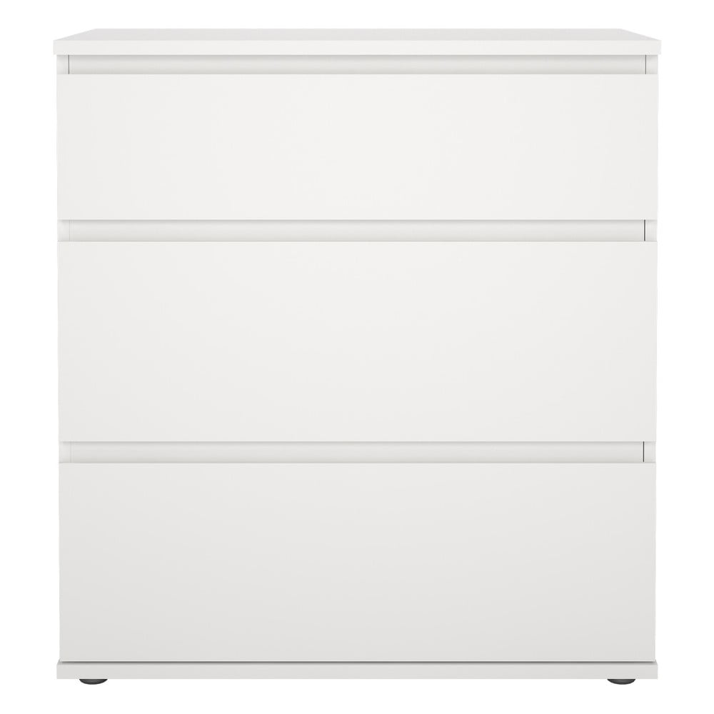 Fehér alacsony komód 77x84 cm Nova – Tvilum