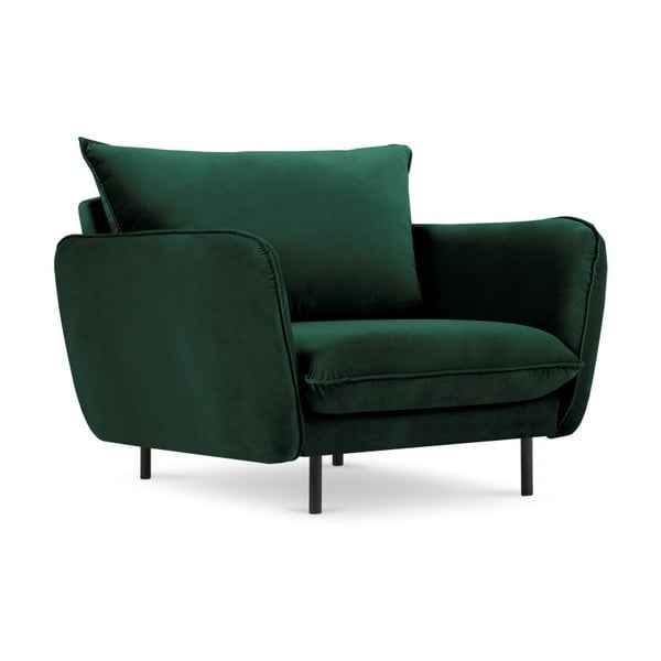 Vienna zöld bársony fotel - Cosmopolitan Design