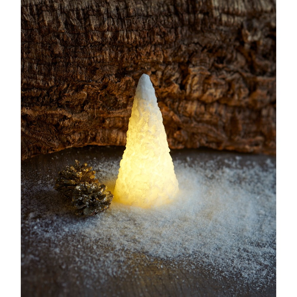 Snow Cone világító LED dekoráció, magasság 15 cm - Sirius